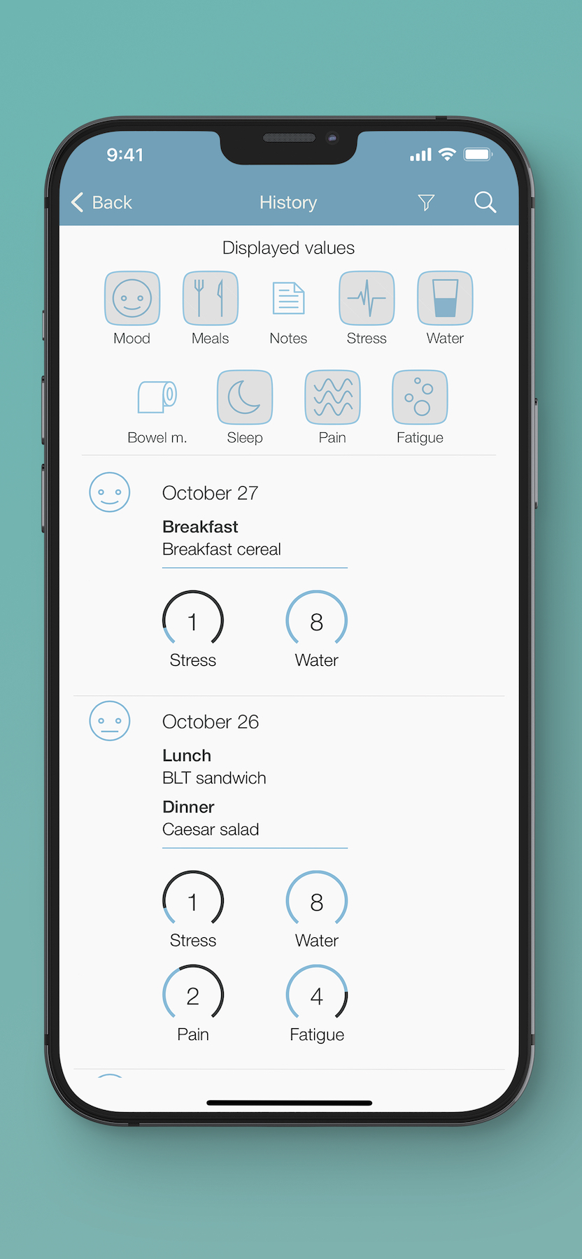 Discover triggers screen